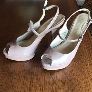 Nude/blush stilettos